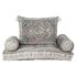Fotoliu DKD Home Decor 8424001817511 Bumbac Verde (90 x 50 x 55 cm)