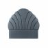 Tăblie de Pat DKD Home Decor Albastru Lemn Plastic Lemn MDF 162 x 5 x 162 cm
