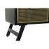 Mobilă TV DKD Home Decor Negru Metal Auriu* (125 x 41 x 62 cm)