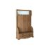 Mobilier pentru Hol DKD Home Decor Maro Negru Multicolor Lemn Pin Oglindă 124 x 40 x 200 cm