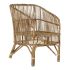 Scaun de Sufragerie DKD Home Decor Multicolor Natural 56 x 52 x 82 cm