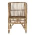 Scaun de Sufragerie DKD Home Decor Multicolor Natural 56 x 52 x 82 cm