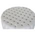 Suport pentru Picioare DKD Home Decor Alb Poliester Lemn MDF (78 x 78 x 40 cm)
