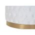 Suport pentru Picioare DKD Home Decor Alb Poliester Lemn MDF (78 x 78 x 40 cm)