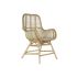 Zahradní židle DKD Home Decor Multicolor Natural Ratan 61 x 58 x 92 cm 62 x 62 x 92 cm