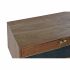 Mobilă TV DKD Home Decor Maro Negru Salcâm (130 x 42 x 49 cm)