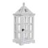 Lucerna DKD Home Decor Alb Geam Pin (21 x 21 x 51 cm)