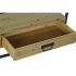 Masa de Cafea DKD Home Decor Metal Geam Brad (120 x 60 x 40 cm)