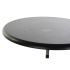 Masa laterală DKD Home Decor 8424001831456 60 x 60 x 105 cm Natural Negru Metal Lemn