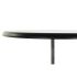 Masa laterală DKD Home Decor 8424001831456 60 x 60 x 105 cm Natural Negru Metal Lemn