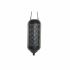 Suport de Lumânări DKD Home Decor Negru Metal Въже (22 x 22 x 63 cm)