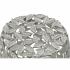Masa laterală DKD Home Decor Aluminiu Frunze (40 x 40 x 45 cm)