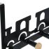 Cuier pentru uși DKD Home Decor 8424001835546 Tren Alb Negru Metal Lemn MDF 28,5 x 8,5 x 16,5 cm (2 Unități)
