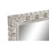 Oglindă de perete DKD Home Decor Alb Natural Indian murat 178 x 6 x 52 cm