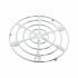 Suport Protecție pentru Masă DKD Home Decor Argintiu Metal Plastic 20 x 20 x 1 cm