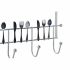 Cuier pentru uși DKD Home Decor Argintiu Metal Plastic 34 x 17 x 9 cm