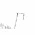 Cuier pentru uși DKD Home Decor Argintiu Metal Plastic 34 x 17 x 9 cm