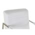 Scaun DKD Home Decor Poliester Oțel Alb (56 x 68 x 92 cm)