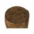 Suport pentru Picioare DKD Home Decor 46 x 46 x 50 cm Negru Maro Leopard Colonial