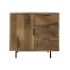 Servantă DKD Home Decor Natural Metal Lemn de mango 90 x 40 x 87 cm