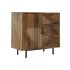 Servantă DKD Home Decor Natural Metal Lemn de mango 90 x 40 x 87 cm