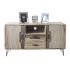 Servantă DKD Home Decor Metal Lemn de paulownia (120 x 41 x 65 cm)