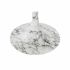 Consolă DKD Home Decor Alb Auriu* Aluminiu 51 x 51 x 51 cm