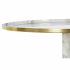 Consolă DKD Home Decor Alb Auriu* Aluminiu 51 x 51 x 51 cm