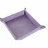Suporturi pentru depozitarea articolelor din buzunare DKD Home Decor Liliachiu Romantic 20 x 20 x 4 cm