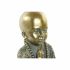 Figură Decorativă DKD Home Decor Albastru Multicolor Auriu* Călugăr Oriental 17 x 13,6 x 21,8 cm