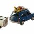 Vehicul DKD Home Decor Mașină Decorativ 25 x 12,5 x 14 cm Vintage (4 Piese)