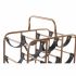 Suport pentru Sticle DKD Home Decor 37 x 23,5 x 54 cm Metal Cupru Poliuretan