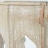 Masa laterală DKD Home Decor Maro Lemn Plastic Lemn de mango 49 x 49 x 53,5 cm