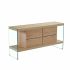 Servantă DKD Home Decor Geam Lemn MDF (160 x 45 x 80 cm)