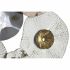Decorațiune de Perete DKD Home Decor Gri Metal Alb (80 x 7 x 80 cm)