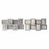 Ramă Foto DKD Home Decor 60 x 3 x 32 cm Geam Gri Maro Lemn MDF Urban (2 Unități)