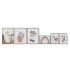 Tablou DKD Home Decor Frunza a unei plante (40 x 2,8 x 60 cm)
