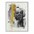 Tablou DKD Home Decor 60 x 3,5 x 80 cm Colonial Africană (2 Unități)