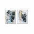 Tablou DKD Home Decor 60 x 3,5 x 80 cm Colonial Africană (2 Unități)