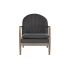 Fotoliu DKD Home Decor Gri închis Brad Plastic 68 x 69 x 89 cm 67 x 70 x 89 cm