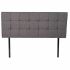 Tăblie de Pat DKD Home Decor Gri Lemn de cauciuc 160 x 7 x 65 cm