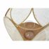 Lucerna DKD Home Decor Geam Natural Maro Bambus Oriental 42 x 42 x 55 cm