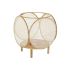 Lucerna DKD Home Decor Geam Natural Maro Bambus Oriental 42 x 42 x 55 cm