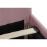 Pat DKD Home Decor Lemn Metal Roz 180 x 200 cm 187 x 210 x 137 cm