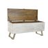 Cufăr DKD Home Decor Lemn Metal (116 x 40 x 50 cm)