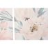 Tablou DKD Home Decor Květiny 55 x 3 x 135 cm Shabby Chic (3 Piese)