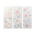Tablou DKD Home Decor Květiny 55 x 3 x 135 cm Shabby Chic (3 Piese)