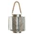 Candelabru DKD Home Decor 21 x 21 x 23 cm Argintiu Metal Въже Arab