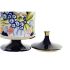 Vază DKD Home Decor Porțelan Negru Shabby Chic (15 x 15 x 38 cm)