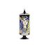 Vază DKD Home Decor Porțelan Negru Shabby Chic (15 x 15 x 38 cm)
